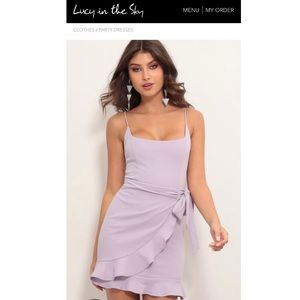 Capri Ruffle Tie Dress